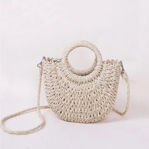 Straw Beach Bag